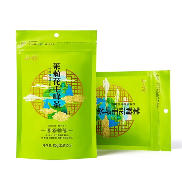 Té De Jazmín Maofeng, Brotes Tiernos Té De Jazmín 7 Veces Al Horno Para Hacer Sopa De Té Brillante 95 G Para El Hogar