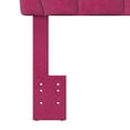 Elina Upholstered Full/Queen Headboard, Pink, by Hillsdale Living