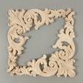 thumbnail image 3 of 5pcs Boho Chic Wooden Carved Appliques, Decorative Wood Appliques For Furniture, Wooden Appliques, Appliques Embellishments, Rustic Boho Chic Decor, Ideal For Doors, Walls, Cabinets & DIY Home Decor, 3 of 6