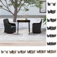 thumbnail image 3 of vidaXL Patio Dining Set Outdoor Dining Set Table and Chair Set for Garden, 3 of 25