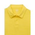 thumbnail image 2 of Athletic Works Boys Short Sleeve Performance Polo Shirt, Sizes 4-18, 2 of 3