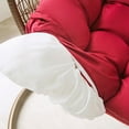 thumbnail image 6 of Taotanxi Hammock Swing Chair Cushion, Hanging Basket Seat Cushion Pillow, Soft Hanging Egg Chair Back Cushions Pads, for Indoor and Outdoor Garden Offices(Beige), 6 of 9
