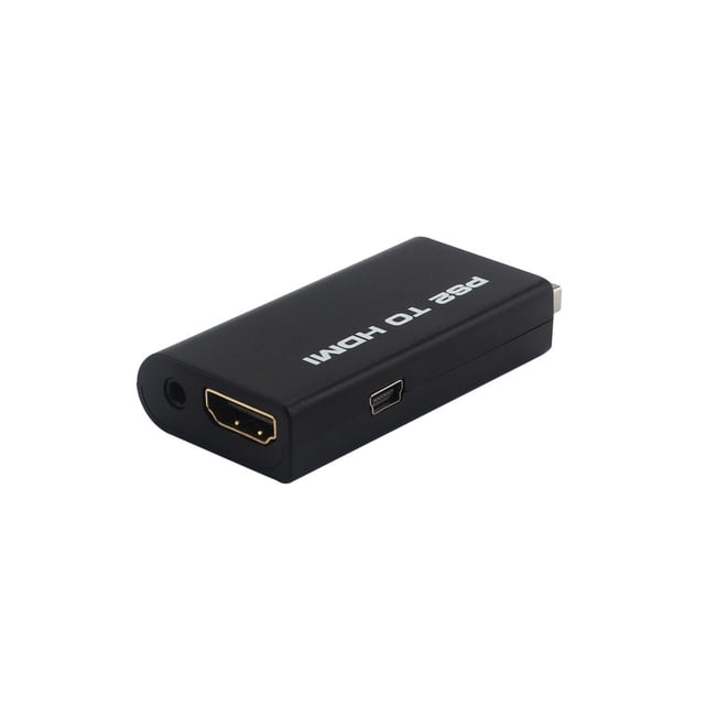 Adaptador convertidor de PS2 a HDMI, salida de audio de 3,5 mm, 1080p HD para consola PS2 y monitor de TV