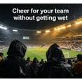 thumbnail image 3 of All-Weather Poncho: Your Perfect Companion for Rainy Game Days and Outdoor Adventures, 3 of 4