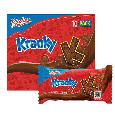 Kranky Corn Flakes With Chocolate Artificially Flavored Coating, 14.1 Ounces, 10 Count Box