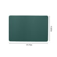 thumbnail image 3 of Faux Leather Table Mats, Non-Slip Table Place Mats, Wipeable Soft Placemats, Water Proofing And Oil-Resistant Table Mats Coffee Mats, Washable And Reusable For Kitchen, Dining Room, 3 of 7