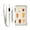 Various Beer Glasses, variant on JIALIOU Nylon Trifold Card Wallet with ID Window Zipper Pocket for Men Women Teen Various Beer Glasses