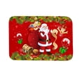 thumbnail image 3 of Billuyoard Alfombrilla para suelo de baño, alfombrilla antideslizante para suelo, felpudo navideño suave, alfombra de Año Nuevo para sofá, baño, Kits de decoración para fiestas 40*60cm NO1 Billuyoard HA001147-01, 3 of 6
