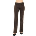 thumbnail image 3 of Made by Olivia Women's High Stretch Comfy Millennium Bootcut Dress Pants, 3 of 6