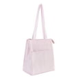 thumbnail image 4 of Mainstays Pink Polyester Zippered Reusable Lunch Bag, Designed to Help with Packed Lunches and Daily Commutes, 4 of 7