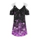 thumbnail image 4 of Vestidos Para Mujer Vestidos Con Hombros Descubiertos Casual Adelgazante Dibujar en La Espalda Sólido Manga Corta Vestido de Encaje Con Cuello en V Odeerbi  ODB159928, 4 of 4