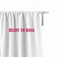 thumbnail image 2 of 2Pcs Non-See-Through Light Grey and White Privacy Sheer Curtains Leaf Floral Printed Light Filtering Window Curtains Drapes for Bedroom Living Room Short Curtains for Bathroom, 2 of 5