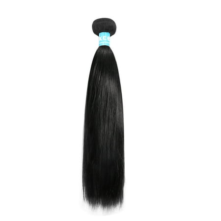 Unique Bargains 1 Bundle 6A 22 Brazilian Remy Silky Straight Human Hair Weave Weft