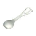 thumbnail image 4 of Colaxi Camping Fork Spoon Flatware Can Opener Sturdy Cookware Dinnerware Multipurpose Outdoor Utensils for Picnic Hunting Hiking BBQ, 4 of 8