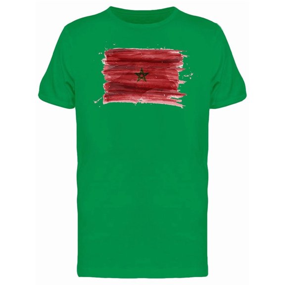 Brush Painting Of Morocco Tee Men's -Image by Shutterstock