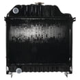 thumbnail image 2 of OEM Grade Radiator Compatible with 2000-2006 John Deere 5105 and 5205 Utility Tractor 40-45 HP 2.9L 3-Cylinder PowerTech Diesel 24 lb Copper Core Brass Tanks 3-Row 12 FPI RE71796, 2 of 8
