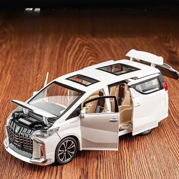 Children's Inertia Pull-back Car Toy with Lighting Sound Simulation Commercial Car Model Boy Gift Toy Car Kids Holiday Gift