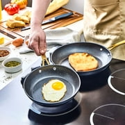 Thyme & Table 12-Piece Ceramic Non-Stick Cookware Set Signature Collection, Non-Toxic Pots and Pan Set