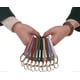 thumbnail image 5 of Crday Silicone Wrist Keychain Circle Bracelet Rubber Bangle Round Keyring Holder Gift, 5 of 5