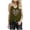 Army Green, variant on Women's Camisole Tank Top Heart Leopard Sleeveless Print Loose Casual Undershirt