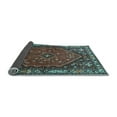 thumbnail image 2 of Ahgly Company Indoor Square Persian Light Blue Traditional Area Rugs, 8' Square, 2 of 4