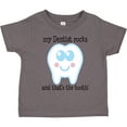 thumbnail image 3 of Inktastic Dentist Rocks Tooth Boys or Girls Toddler T-Shirt, 3 of 5