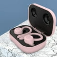 thumbnail image 5 of Oggfader Wireless Earbuds New TWS Bluetooth 5.0 Earphones Charging Box Wireless Headphone Stereo Sports IPX6 Earbuds Headsets With Microphone Pink, 5 of 5