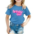 thumbnail image 1 of Birthday Girl Themed Printed Party For Toddlers T Shirt, 1 of 3