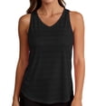 thumbnail image 6 of AnuYalue Open Back Workout Top for Women Sleeveless Racerback Split Back Gym Yoga Tank Top Loose Athletic Shirt for Running, 6 of 8