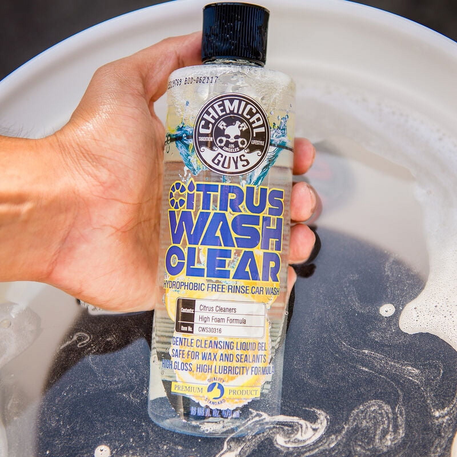Chemical Guys CWS803 Clean Slate Wax-Stripping Wash, 1 Gal.