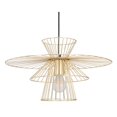 thumbnail image 4 of ZUO Lampe de Plafond Moderne 1-Lumière en Or, 4 of 7