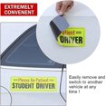thumbnail image 4 of Student Driver Magnet for Car,Please Be Patient Student Driver,Magnetic Student Driver Sign,3Pcs Reflective Novice Driver Sticker,New Driver Decal for Car Removable Exterior Accessories, 4 of 5
