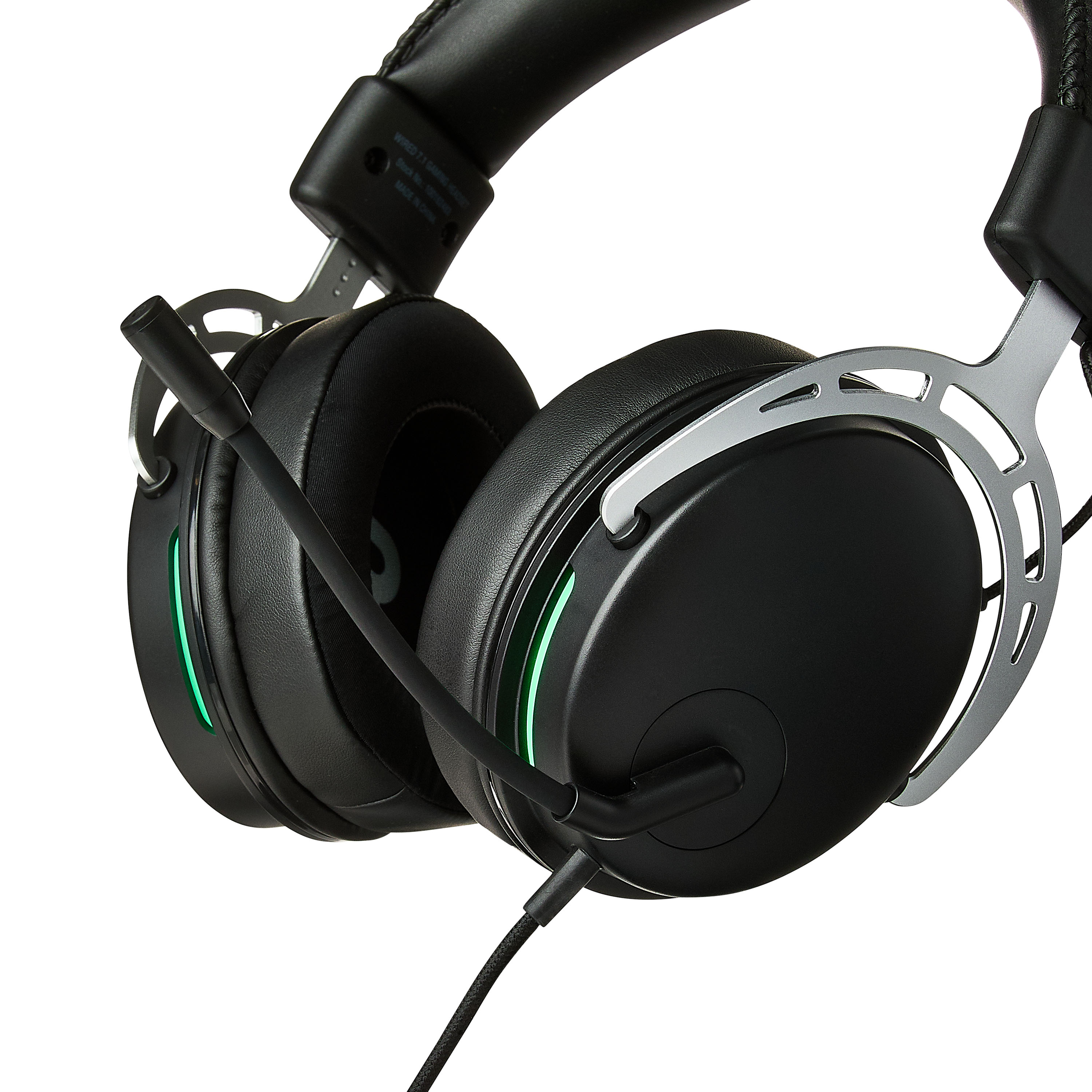 Auriculares gaming onn PC con sonido envolvente virtual 7.1, cable de 6 pies, almohadillas de gel refrescante de máxima comodidad 7