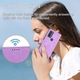 thumbnail image 5 of Funda con ranura para tarjetas de color para Motorola G Play 2022, con cordón, función billetera, orificio para altavoz y función atril., 5 of 5