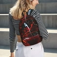 thumbnail image 6 of Yiaed Halloween Vampire Party Print Backpack, Premium Laptop Backpack, Travel Backpack for Women, Lightweight Backpacks, Comfortable Back Pack-Medium, 6 of 7