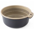 thumbnail image 2 of Colador de frutas, cesta para lavar verduras, cesta doble para lavar verduras, cesta para lavar frutas, rendimiento inigualable, 2 of 2