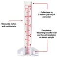 thumbnail image 5 of AcuRite 5-inch Capacity Glass Rain Gauge - Clear, 5 of 8