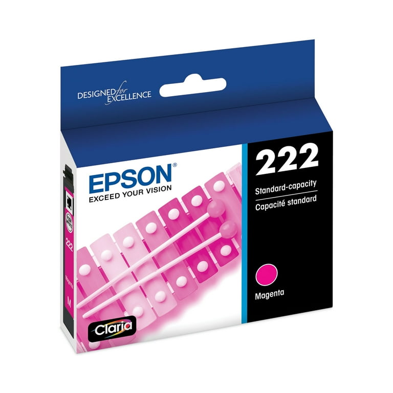T222320S (T222) Claria Ink, 165 Page-Yield, Magenta T222320S (T222) Claria Ink, 165 Page-Yield, Magenta