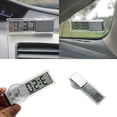 thumbnail image 3 of Electronicheart Car Windshield Dashboard Digital Clock Transparent Design Suction Clock Car Styling Accessories, 3 of 8