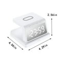 PeiBai 15 W Portable Digital Clock Mobile Phone Headset Wireless