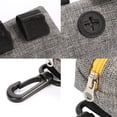 thumbnail image 4 of tredstone Polyester Convenient Pet Poop Bag Dispenser – Durable And Long-lasting Easy To Easy To Clean gray with green, 4 of 6