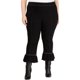 thumbnail image 1 of INC Pantalones casuales con dobladillo de campana para mujer, negro, 20W, 1 of 1