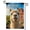 A, variant on XaaKee Garden Flags For Outside, Cheerful Decor Goat Yard Flags, Double-Sided High-Quality White Linen Small Garden Flags, Welcoming Artwork Design, 12x18Inch.