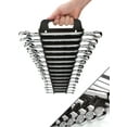 thumbnail image 3 of TEKTON Combination Wrench Set with Holder, 15-Piece (1/4 - 1 in.) | 18772, 3 of 7