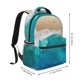 thumbnail image 2 of Fotbe Beach Mochila Casual con Estampado para Escuela, Viajes y Actividades al Aire Libre - Duradera, Ligera y Cómoda, 2 of 5