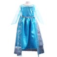 thumbnail image 1 of Vestidos de Elsa para niñas, ropa de Cosplay para niños, Vestido de princesa Anna, Vestido de reina de la nieve, Disfraces para niños, fiesta de cumpleaños, Rapunzel Fivean unisex, 1 of 2