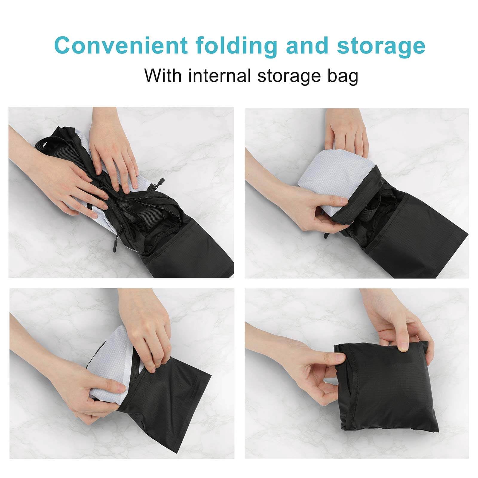 Demon Slayer Sling Bag Foldable Crossbody Bag Unisex Versatile Shoulder Bag Chest Pack Zipper for Gym Travel
