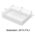 Bathroom Vessel Sinks, Undermount Bathroom Sink, Ceramic Lavatory
