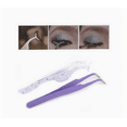 thumbnail image 4 of False Eyelash Applicator Tools with 2 Tweezers, Precise Application, Comfortable Grip, Curved Tip, Pink, 4 of 11