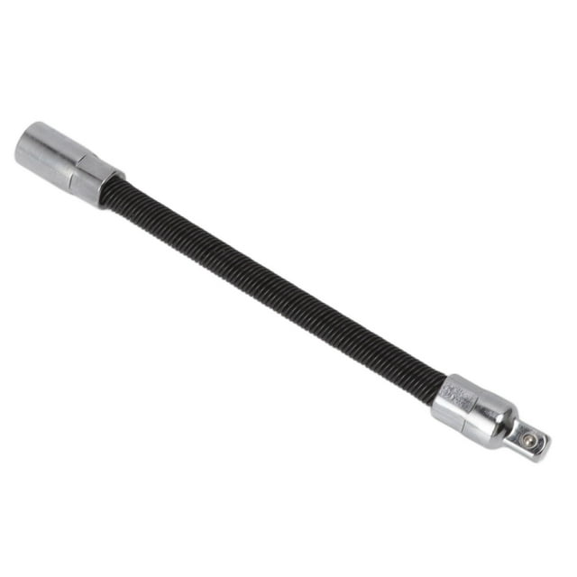 Adaptateur d'Extension de Clé à Rochet en Acier à Tige Flexible, Noir